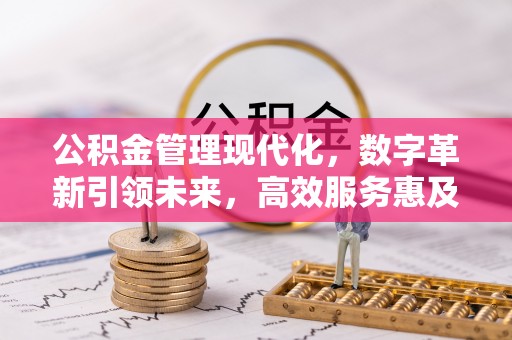 饶平公积金管理现代化，数字革新引领未来，高效服务惠及民生