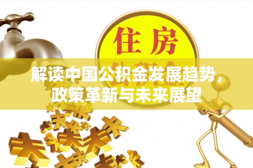 饶平解读中国公积金发展趋势，政策革新与未来展望