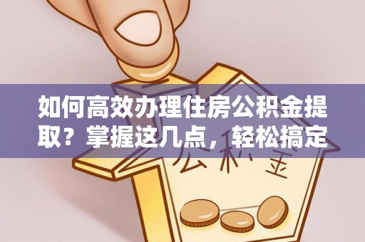 饶平如何高效办理住房公积金提取？掌握这几点，轻松搞定！