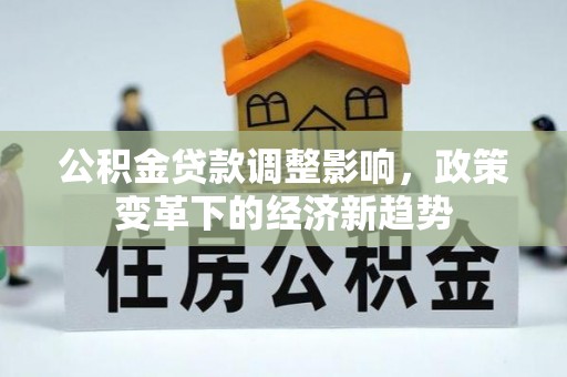 饶平公积金贷款调整影响，政策变革下的经济新趋势