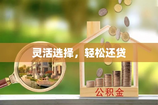 饶平灵活选择，轻松还贷