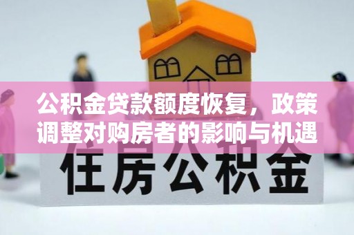 饶平公积金贷款额度恢复，政策调整对购房者的影响与机遇