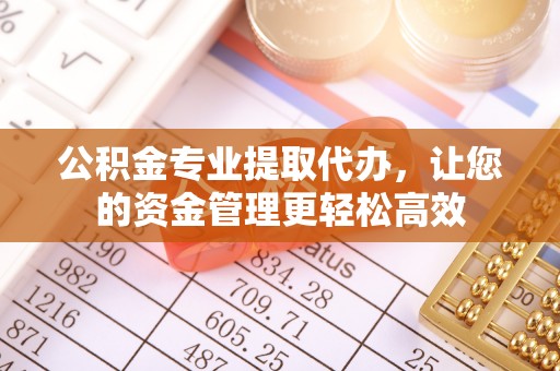 饶平公积金专业提取代办，让您的资金管理更轻松高效