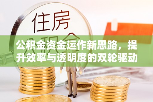 饶平公积金资金运作新思路，提升效率与透明度的双轮驱动