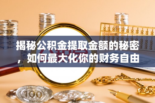 饶平揭秘公积金提取金额的秘密，如何最大化你的财务自由