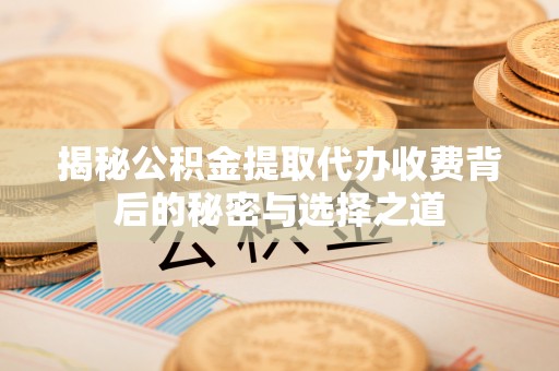 饶平揭秘公积金提取代办收费背后的秘密与选择之道