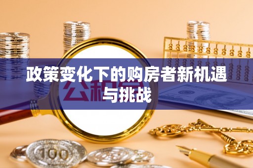 饶平政策变化下的购房者新机遇与挑战