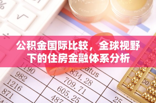 饶平公积金国际比较，全球视野下的住房金融体系分析